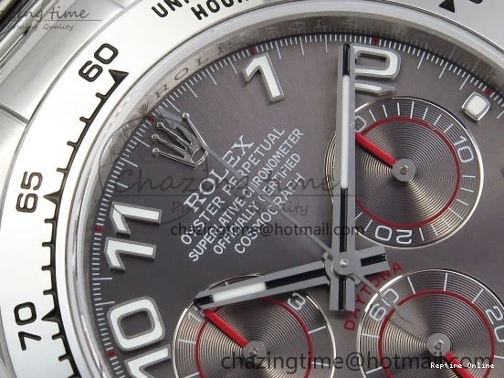 0209 Daytona 116509 QF 1:1 Best Edition Gray Numeral Dial on SS Bracelet SH4130 V3 (Gain Weight) MoistureWicking 1618